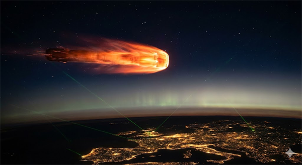 Falcon 9 sonrası atmosferde lityum alarmı: Uzay enkazı gökyüzünü değiştiriyor
