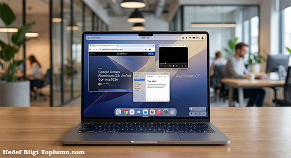 Google Aluminium OS: Android Tabanlı Yeni PC İşletim Sistemi 2026’da Geliyor 1 Google Aluminium OS: Android Tabanlı Yeni PC İşletim Sistemi 2026’da Geliyor