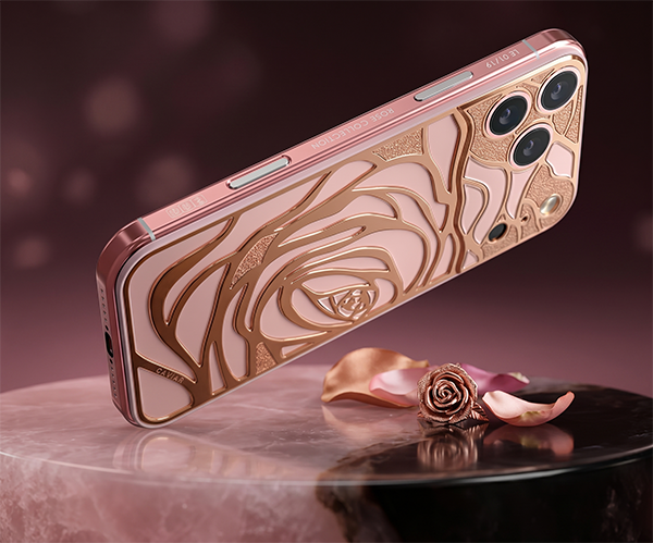 Caviar iPhone 17 Pro Rose Collection Caviar iPhone 17 Pro Rose Collection