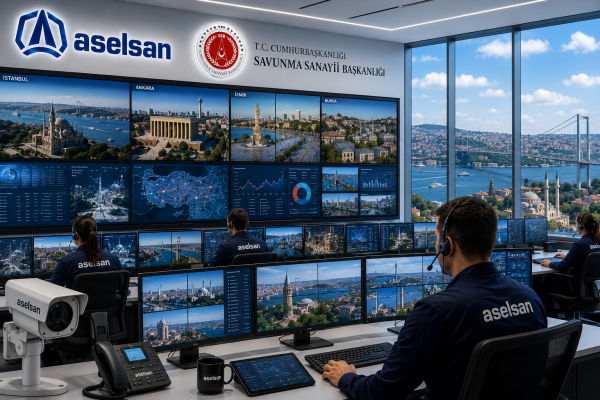 ASELSAN Kent Güvenliği Yönetim Sistemleri İçin SSB ile 470 Milyon Dolarlık Dev Sözleşme İmzaladı