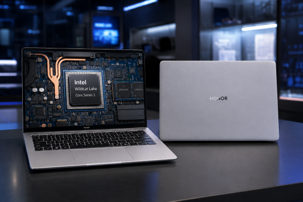 Intel Wildcat Lake işlemcili Honor Notebook X14 Intel Wildcat Lake işlemcili Honor Notebook X14