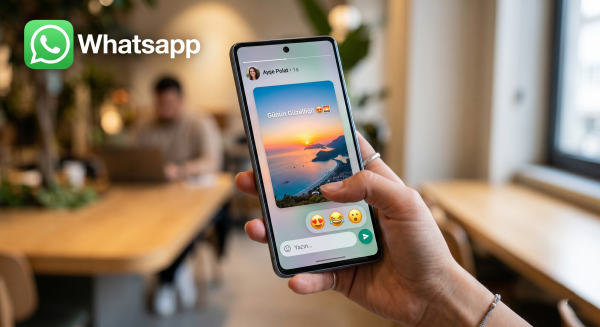 WhatsApp Durumlara Hızlı Emoji Tepkileri WhatsApp Durumlara Hızlı Emoji Tepkileri