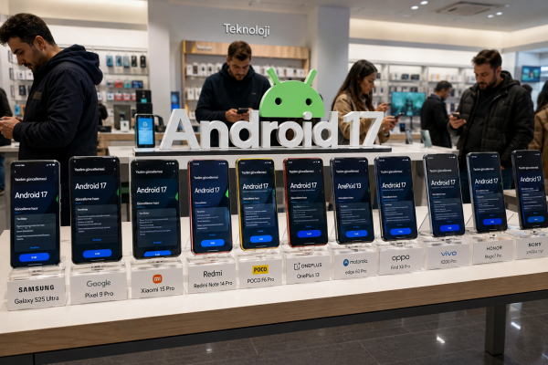 Android 17 alacak telefonlar Android 17 alacak telefonlar