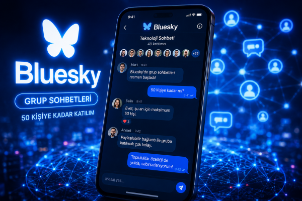 Bluesky Grup Sohbeti Özelliğini Yayınladı