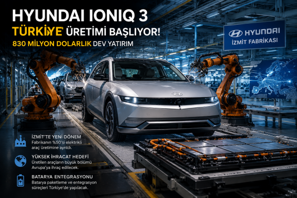 Hyundai IONIQ 3 Türkiye Hyundai IONIQ 3 Türkiye