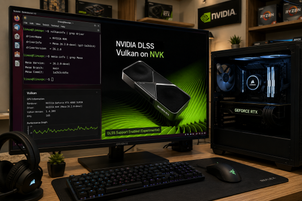 NVIDIA NVK Vulkan sürücüsü