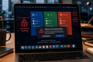 Office 2019 for Mac Desteği Fiilen Bitiyor: Microsoft Temmuz’da Düzenleme ve Kaydetmeyi Kapatacak