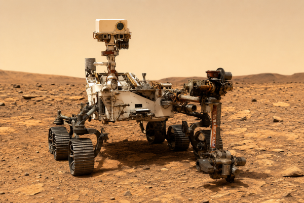 Perseverance Mars'ta 42 kilometre