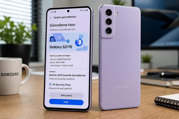 Samsung Galaxy S21 FE Haziran 2026 Güvenlik Güncellemesi Yayınlandı: 45 Güvenlik Açığı Kapatıldı