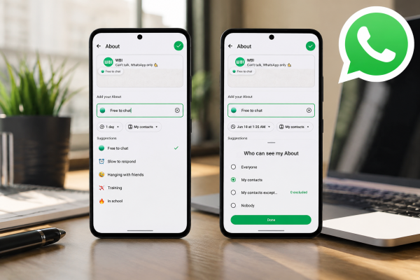 WhatsApp Android Hakkında Bölümü WhatsApp Android Hakkında Bölümü