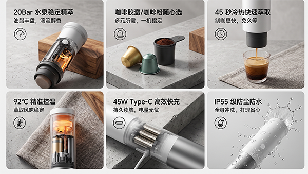 Xiaomi Mijia Portable Coffee Machine Xiaomi Mijia Portable Coffee Machine