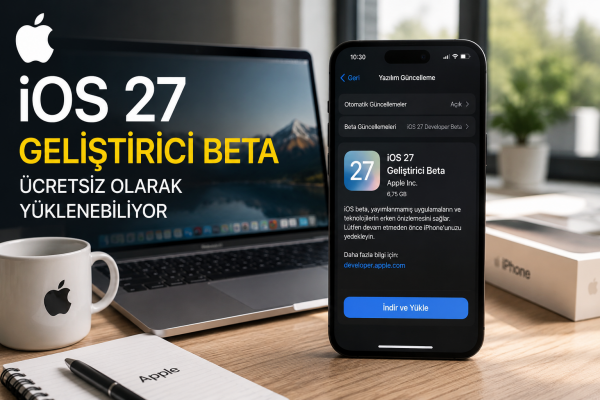 iOS 27 geliştirici beta iOS 27 geliştirici beta