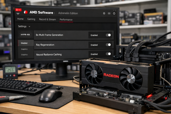 AMD FSR Teknolojisinde Büyük Sıçrama: Radeon Sürücülerinde 8x Kare Oluşturma Seçeneği Ortaya Çıktı AMD FSR Teknolojisinde Büyük Sıçrama: Radeon Sürücülerinde 8x Kare Oluşturma Seçeneği Ortaya Çıktı