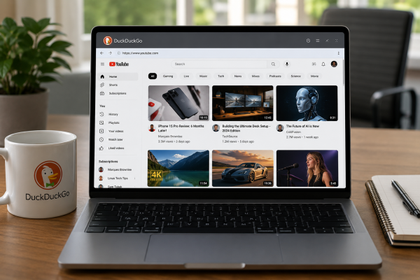 DuckDuckGo YouTube'da Reklamları Tarayıcıda Otomatik Engelliyor