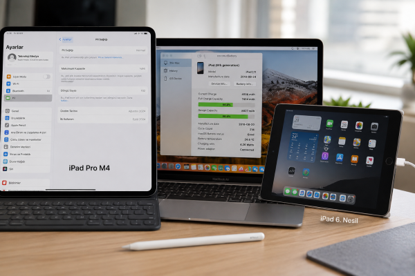 Eski iPad Modellerinde Pil Sağlığı Nasıl Kontrol Edilir? İşte En Güvenilir Yöntemler Eski iPad Modellerinde Pil Sağlığı Nasıl Kontrol Edilir? İşte En Güvenilir Yöntemler