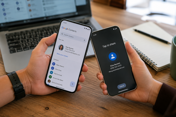 Google Tap to Share İle Android'de Kişi Paylaşımı Çok Daha Kolay Olacak Google Tap to Share İle Android'de Kişi Paylaşımı Çok Daha Kolay Olacak