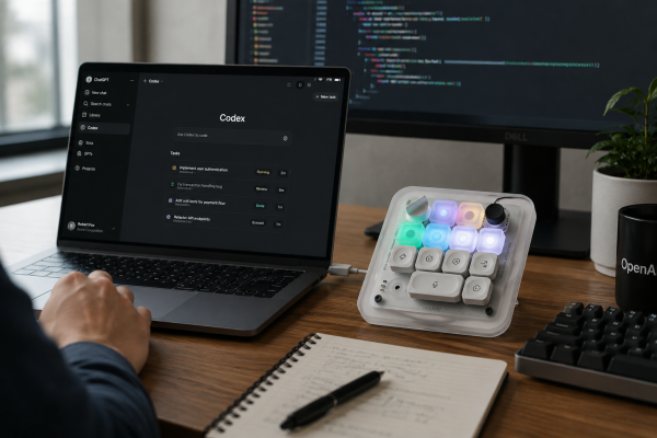 OpenAI Codex Micro İle Yapay Zekâ Kodlama Süreçlerini Fiziksel Kontrole Taşıyor OpenAI Codex Micro İle Yapay Zekâ Kodlama Süreçlerini Fiziksel Kontrole Taşıyor