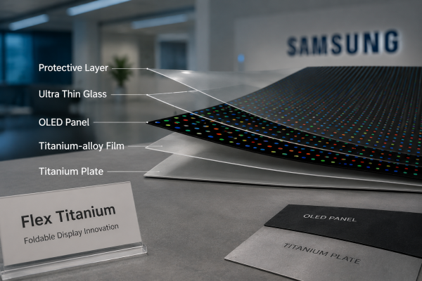 Samsung Flex Titanium Teknolojisi Katlanabilir Ekranlarda Yeni Bir Dönem Başlatıyor Samsung Flex Titanium Teknolojisi Katlanabilir Ekranlarda Yeni Bir Dönem Başlatıyor