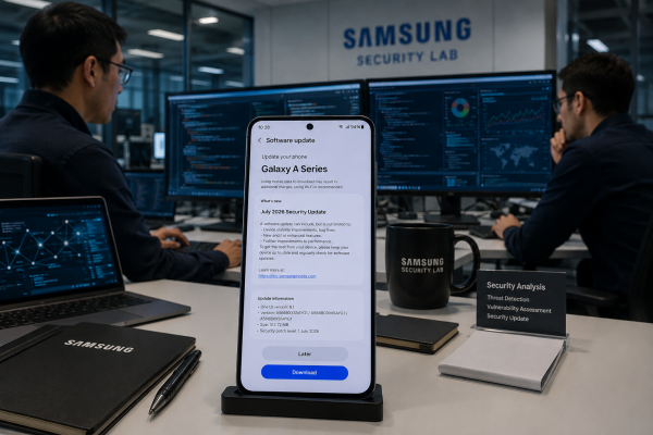Samsung Galaxy A Serisi Temmuz 2026 Güvenlik Güncellemesi Dağıtıma Başladı Samsung Galaxy A Serisi Temmuz 2026 Güvenlik Güncellemesi Dağıtıma Başladı