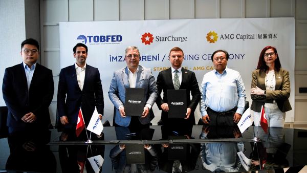 TOBFED İle StarCharge Türkiye'nin Elektrikli Mobilite Ve Akıllı Enerji Dönüşümü İçin Güçlerini Birleştirdi TOBFED İle StarCharge Türkiye'nin Elektrikli Mobilite Ve Akıllı Enerji Dönüşümü İçin Güçlerini Birleştirdi