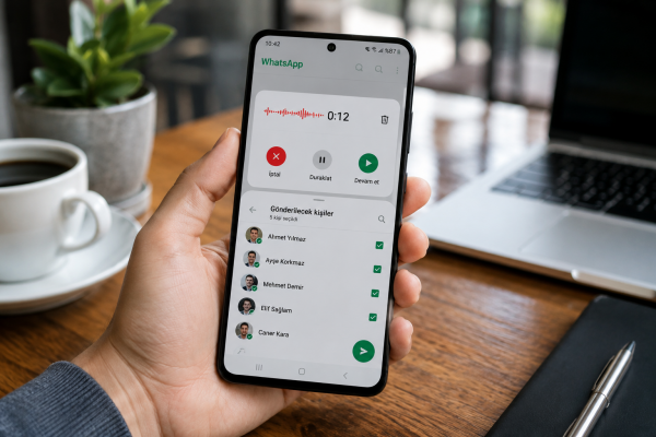 WhatsApp Sesli Mesaj Özelliği İçin Yeni Widget Hazırlıyor WhatsApp Sesli Mesaj Özelliği İçin Yeni Widget Hazırlıyor