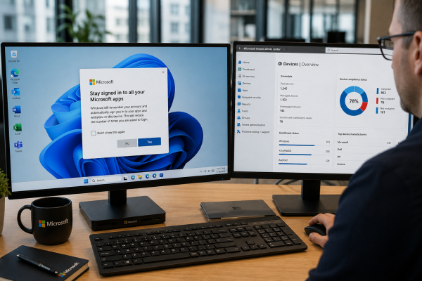Windows 11 İçin Yeni SSO Yönetimi Geldi: Kurumsal Cihazlarda Microsoft Oturum Açma Süreci Değişiyor