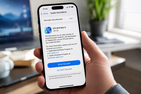 iOS 26.6 Beta 5 Yayınlandı: Apple Yeni Güvenlik Özelliklerini Ve Siri Altyapısını Genişletiyor iOS 26.6 Beta 5 Yayınlandı: Apple Yeni Güvenlik Özelliklerini Ve Siri Altyapısını Genişletiyor
