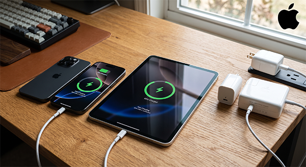 iPhone Ve iPad Hızlı Şarj Rehberi: Yanlış Adaptör Kullanımı Şarj Süresini Nasıl Etkiliyor? iPhone Ve iPad Hızlı Şarj Rehberi: Yanlış Adaptör Kullanımı Şarj Süresini Nasıl Etkiliyor?